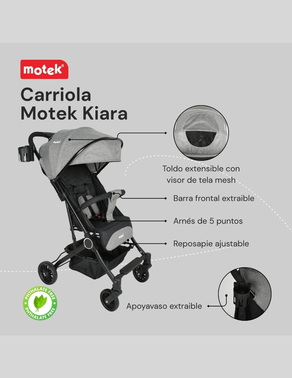 Carriola ultraligera carriola compacta sí 4